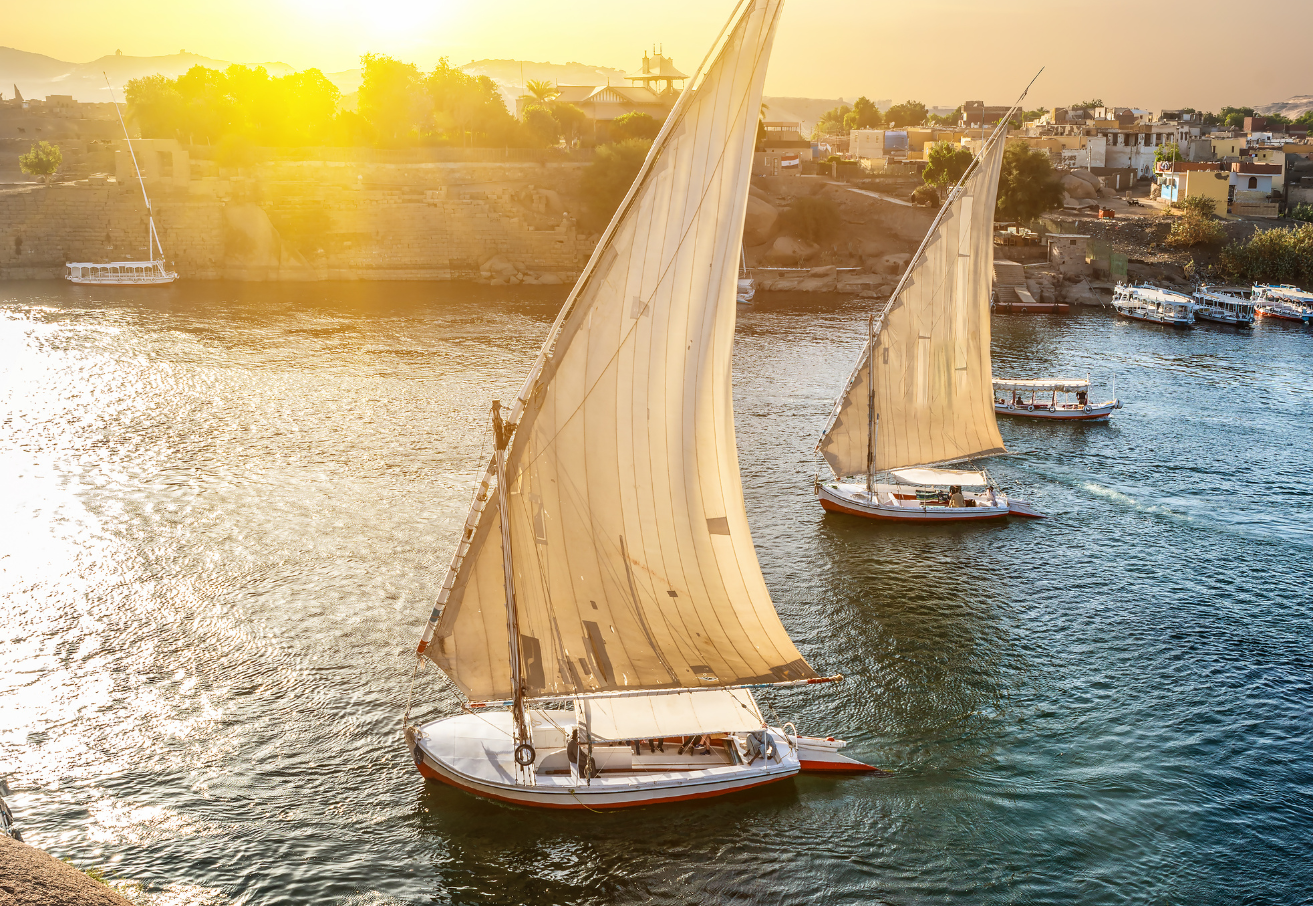 Sailing Egypt by Felucca